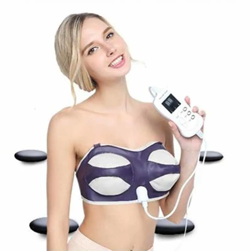 Other Massage Items Bra Shape Breast muscle Massager Chest Stimulus Device Electric Infrared Electronic Breasts Enlargement Health Care Massager 230608