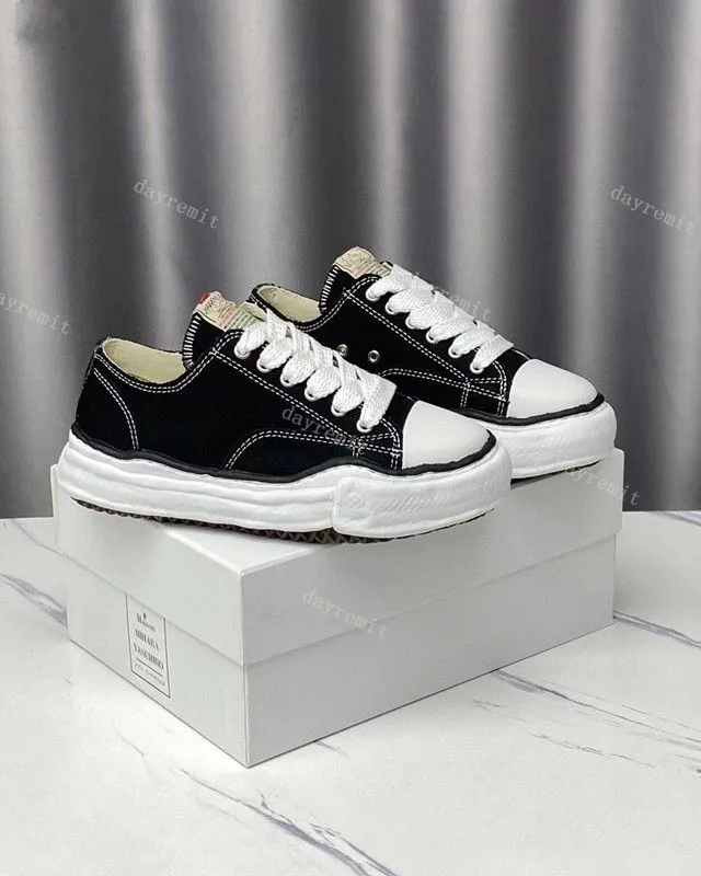 CO MMYSISSOLLIVING SHOUDS MENS MENS CARIGHT SHOIS MIHARA YASUHIRO YU WENLE Thick Soled Lovers 'Daddy Sports Casual Board Shoes