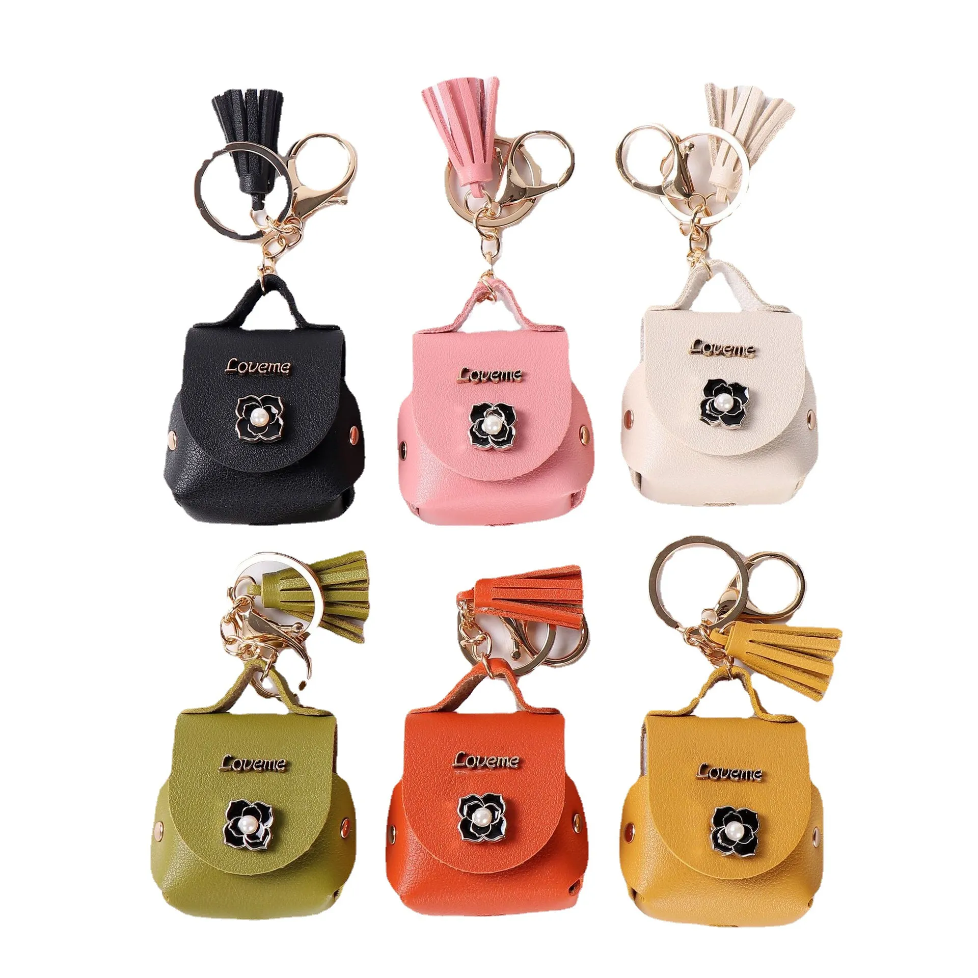 Mini Zero Portemonnee Oortelefoon Tas Sleutelhanger Leuke Munt Keycase Hanger Datakabel Opbergtas Sleutelhanger Vrouw