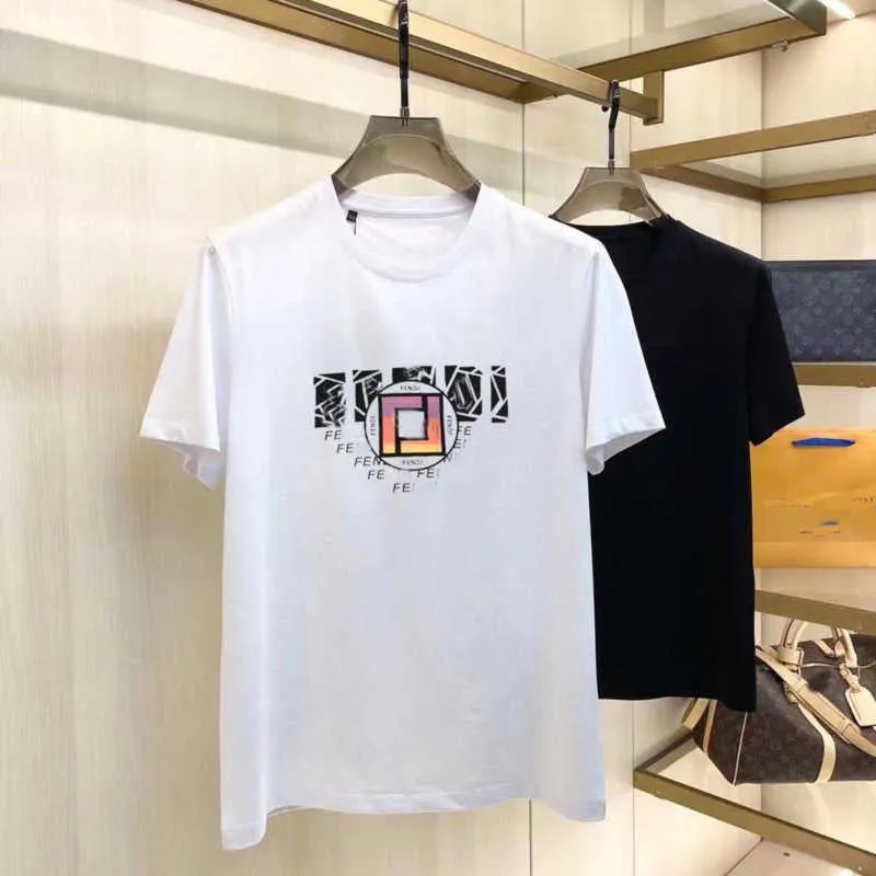 Camisetas de hombre Camiseta de manga corta de verano Camiseta de marca de diseñador F de lujo Camisetas para hombre Polos Hombres Mujeres Sudadera de algodón Estampado 3d Cuello redondo Top Camiseta de gran tamaño 5xl