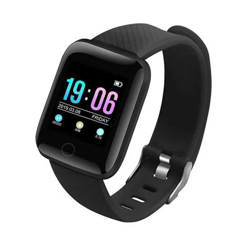 Smart plus d13 2024 116 banda pulseira esporte fitness rastreador pulseira monitor de freqüência cardíaca medição de pressão arterial smartband relógio pk id115 pluspck7 banda