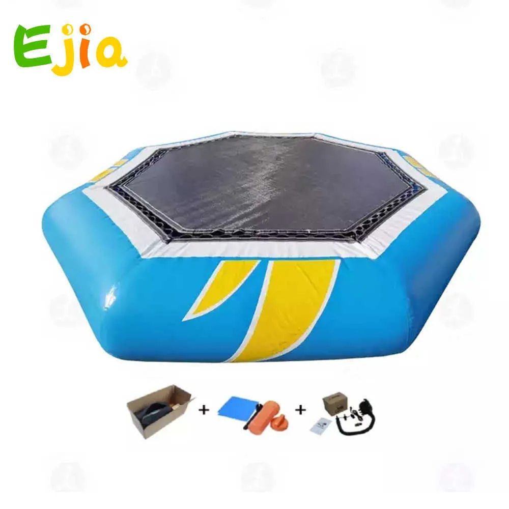 thumbnail interactive-video image 1 of Inflatable Water Trampoline, 1215FT Floating Lake Togo 1 of 13