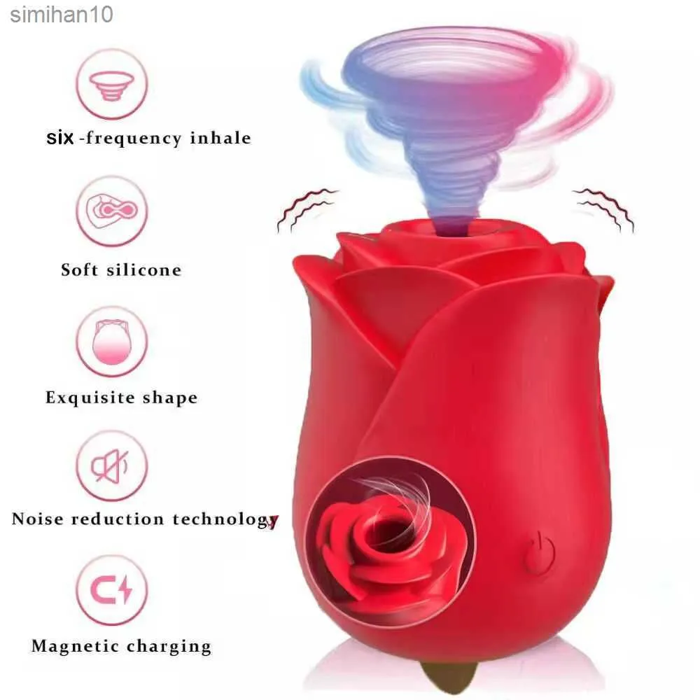 Rose Sex Stimulator for Women, Licking Vibrators with