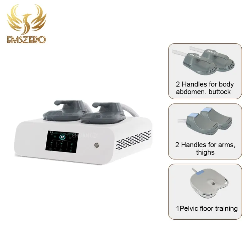 Emszero neo hiemt body sculpting maskin 14 tesla 6000w hi-emt ems frekvens banbrytande teknisk ton din fett bränna emszero