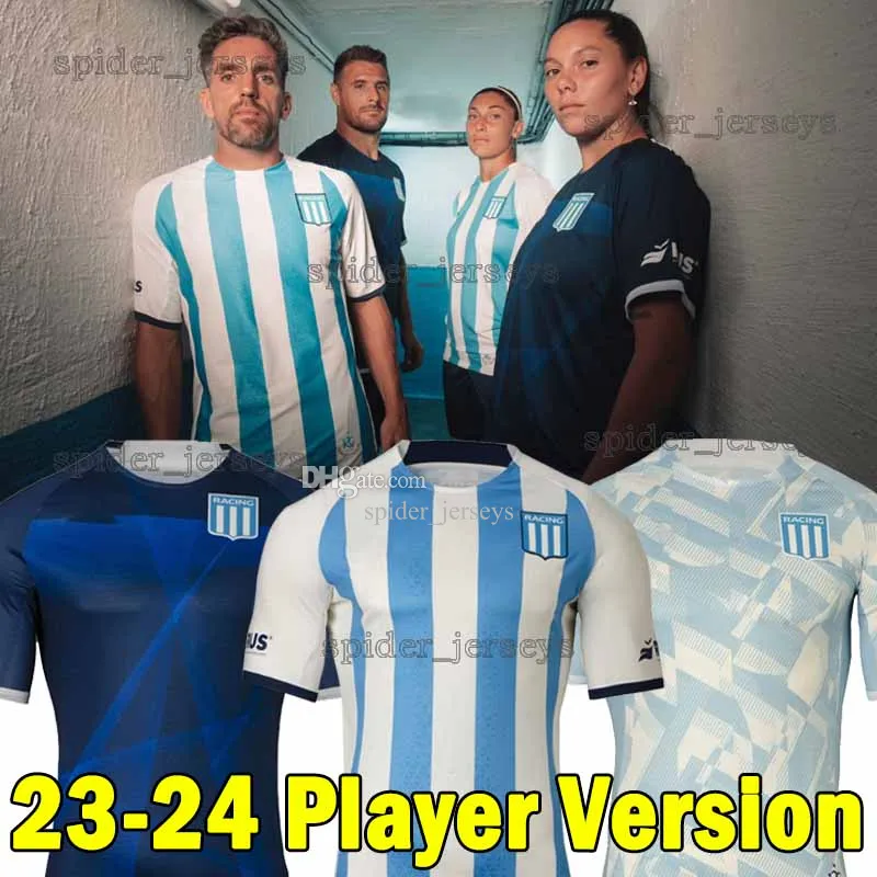 2023 2024 RaCiNg ClUb de AvElLaNeDa Soccer Jerseys Camisetas Tomas Chancalay FERTOLI CHURRY ROJAS BARBONA 22/23 CVITANICH Anibal Player Version football shirts