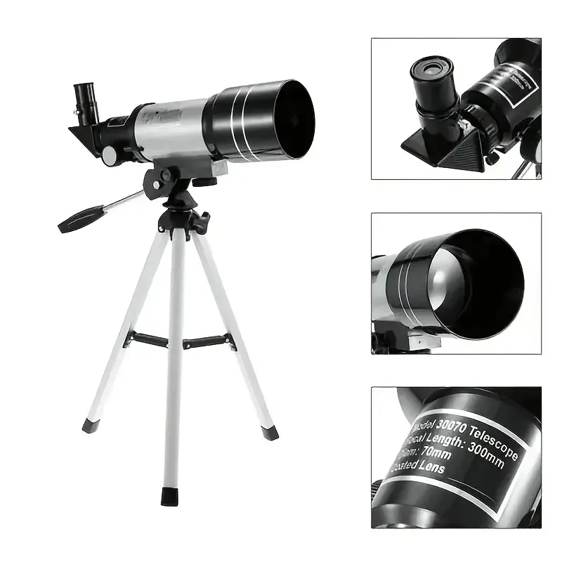 Telescoop Voor KinderenAstronomie Beginners - 15X-150X Hoge Vergroting Astronomische Refractor Telescoop Draagbare Reistelescoop Voor Volwassenen Geweldig Astronomie Cadeau