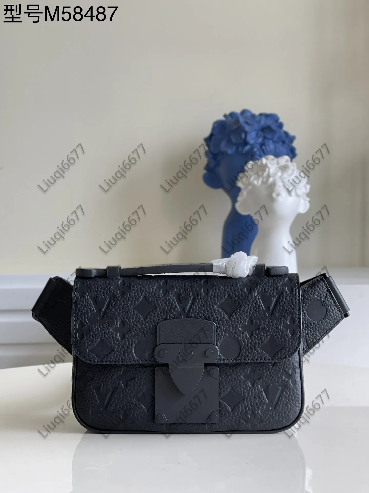 7A Quality S Lock Sling Bag Designer bags womens Mens Genuine Leather Fanny Pack Waist Bags Crossbody bag Purse Wallet bum bag Handbags Chest bag Belt Bag Bumbag