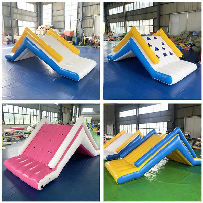 Toboggan Gonflable Pour Piscine - PVC Résistant, Antidérapant, 181x108x81 Cm, Idéal Pour Enfants
