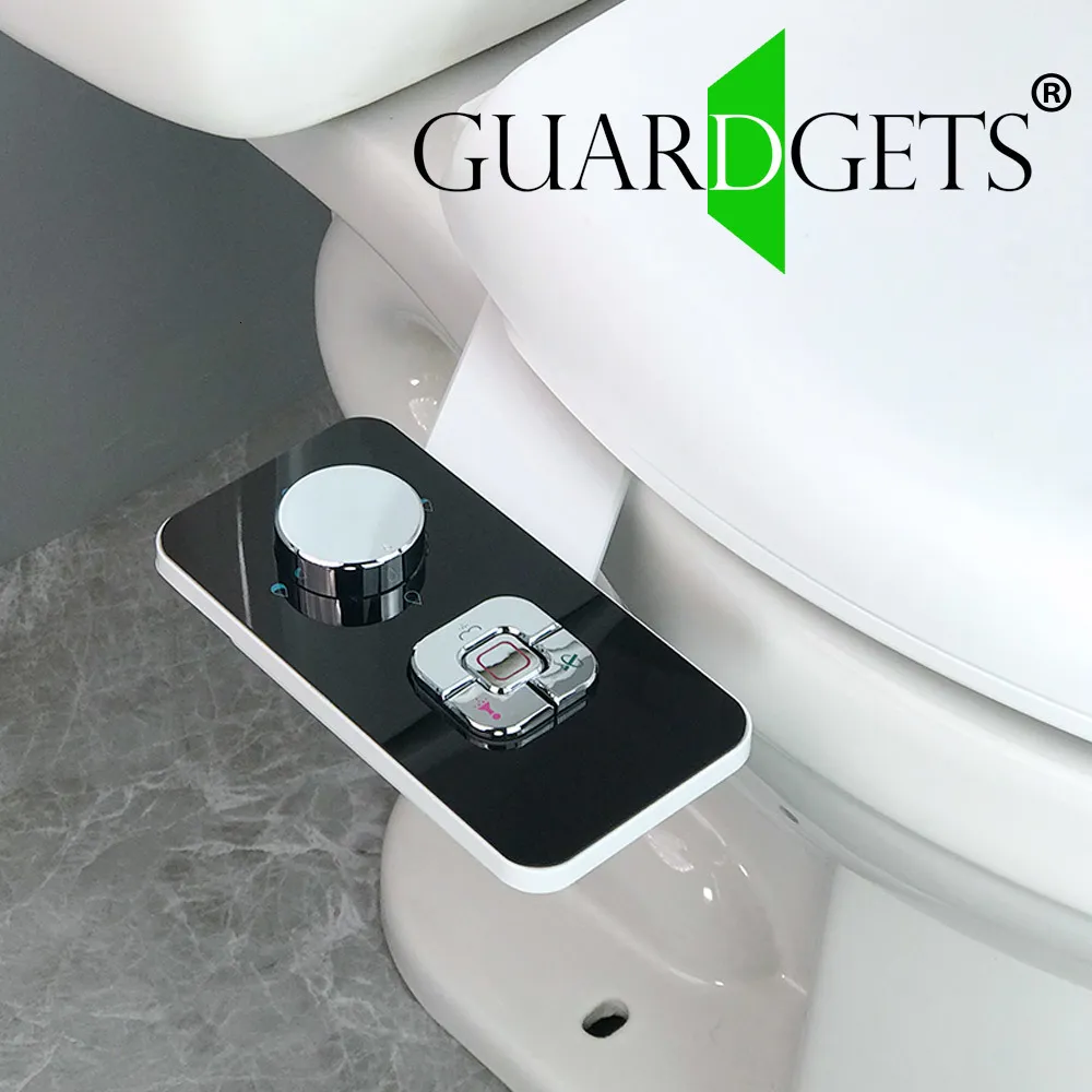 목욕 액세서리 세트 Bidet Guardget 화장실을위한 화장실 비데 첨부 일본 표지 비 전기 슬림 샤 타프 바트 230608