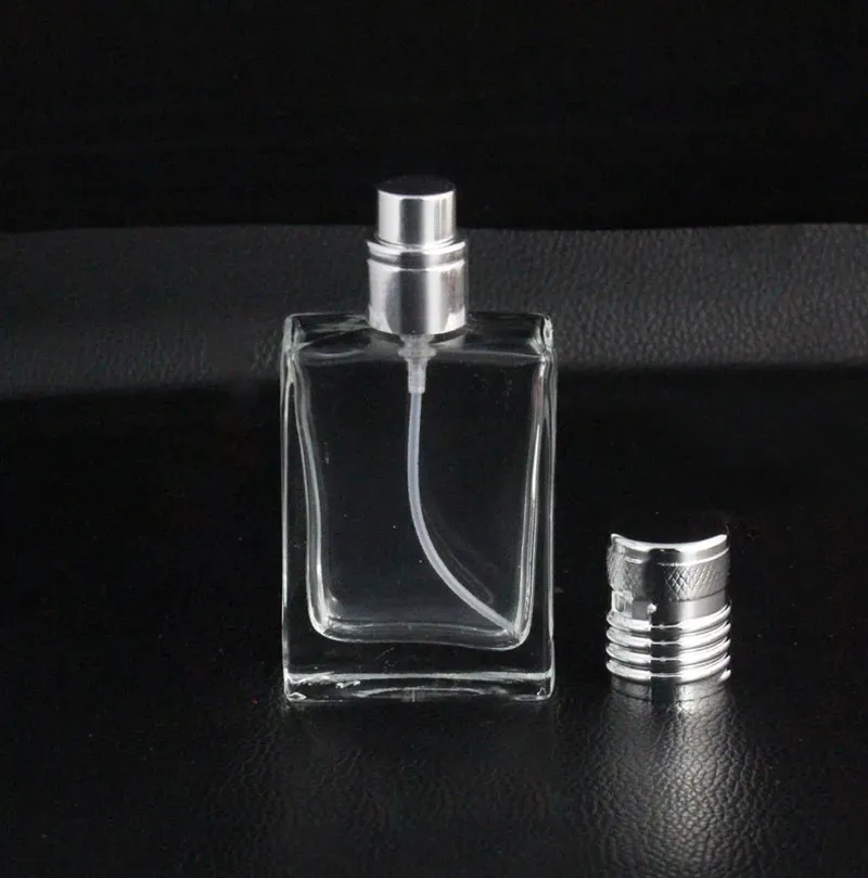 Sıcak satış 100 pcs boş cam sprey parfüm şişesi 30ml doldurulabilir parfüm şişeleri atomizer dhl