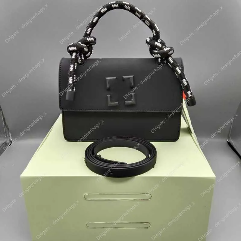 Bolsos Diseñador Mujer bolso OFX Bacero de mano Botón Botón cuadrado Bolsa Cuerda dinámica Un hombro