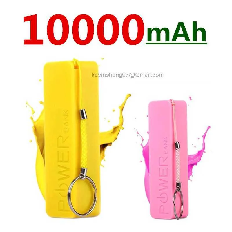 Customizable Logo Mini 1200mAh Portable Mini Power Bank 10000mah With 2