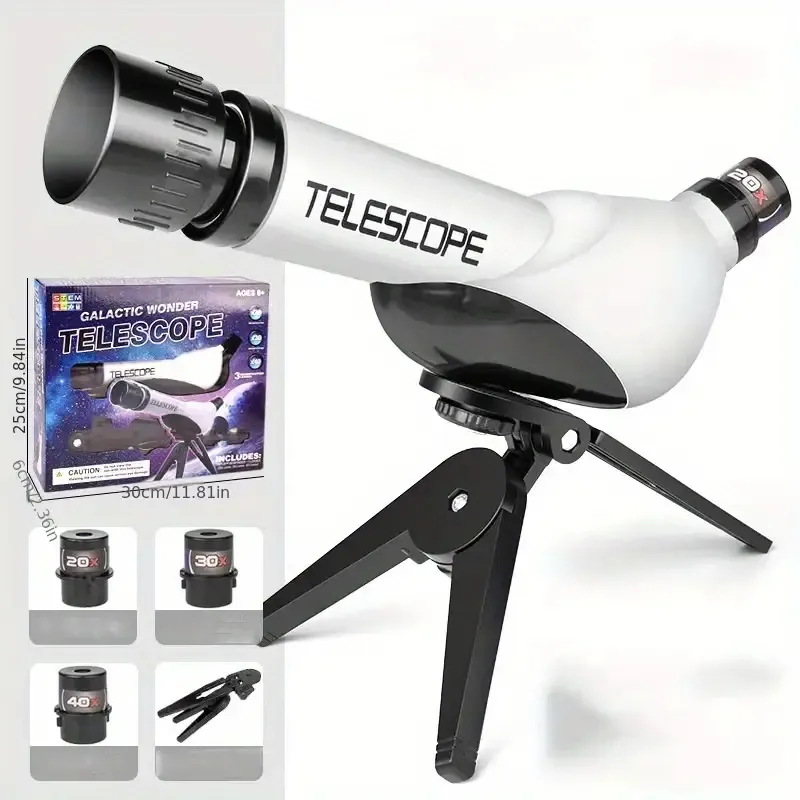 Children's Astronomical Telescope Student Science Toys. Let Children Explore The Universe And Space