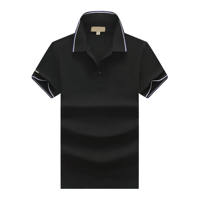 mens designer black polo shirts