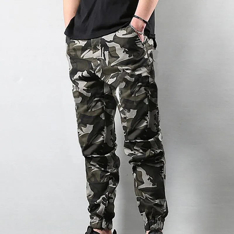 Männer Hosen Camouflage Military Jogger Streetwear Casual Hosen Männer Baumwolle Jogger Jogginghose Plus Größe Gerade Hosen Hombre