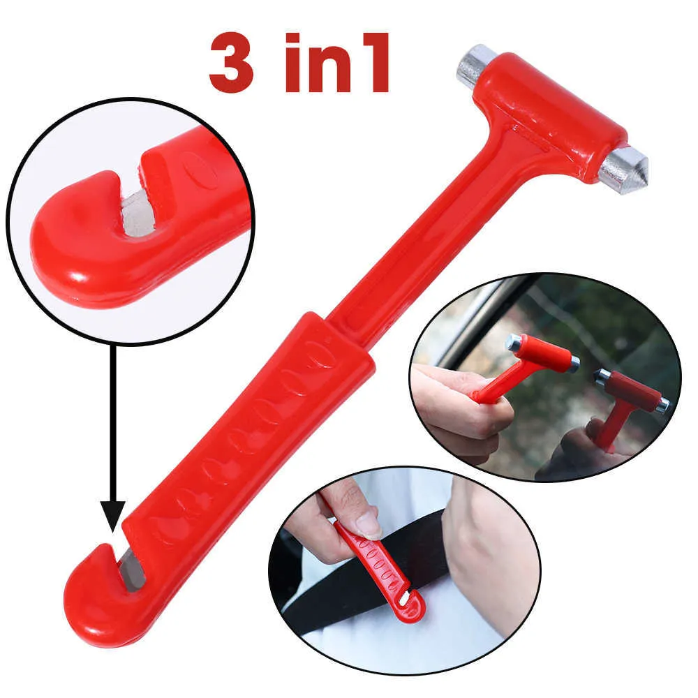 Nouveau Universel Voiture Sécurité Évasion Marteau Brise Vitre Voitures  Durgence Bus Camions Bris De Verre Ceinture De Sécurité Coupe Outils De  Sauvetage Du 1,59 €