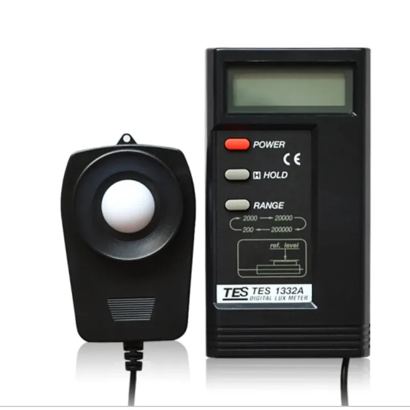 TES Märke 1330A TES1330A Digital EMF Lux Meter Light Meter Illuminometer Luminance Meter Luxmeter