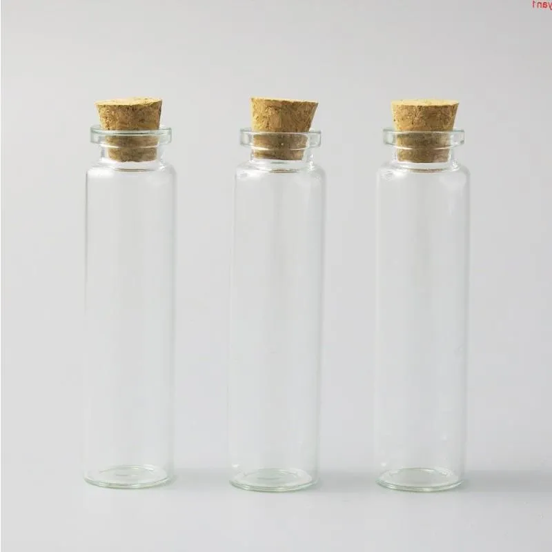 500 x空の小さなかわいいコルクストッパーガラスボトルバイアルジャーコンテナ20ml 20ccガラスボトルwith corkhigh qty qtklr