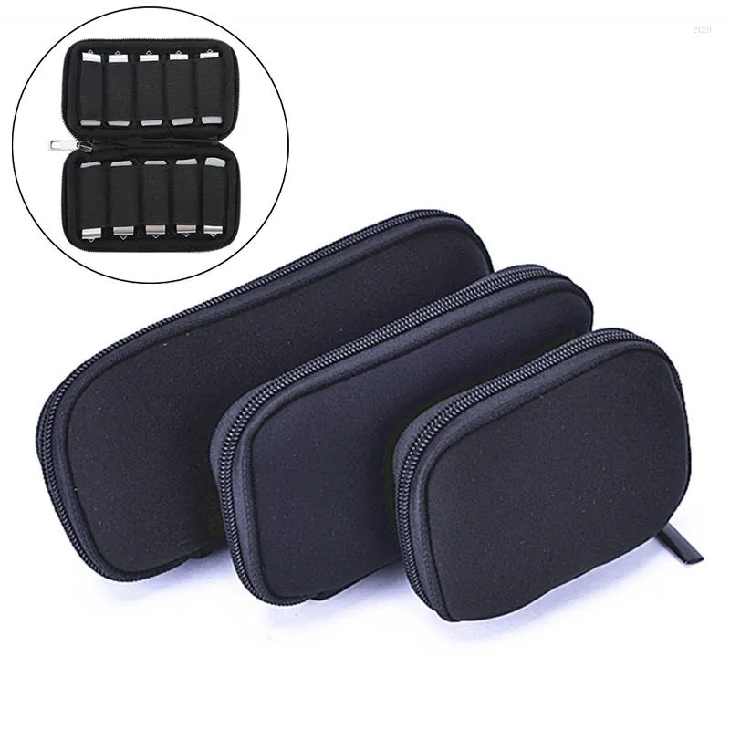 Plunjezakken Neopreen Organizer Tas Voor U Disk Reizen Draagbare Opslag Flash Drives Beschermende Houder USB Rits Stofdicht Schokbestendig Case