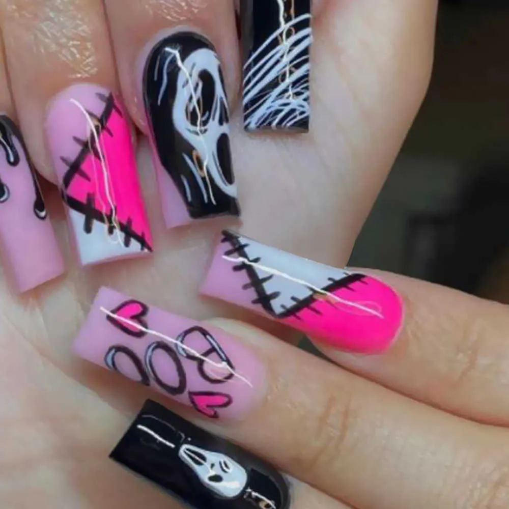 that's cool! | Nails, Nail art, Nail designs