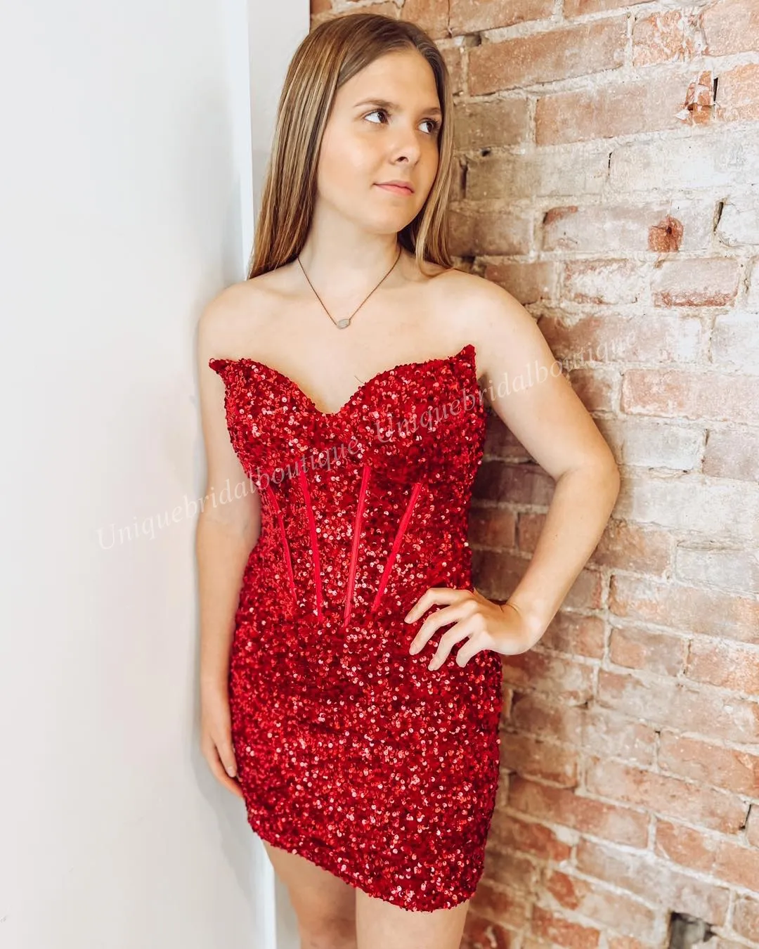 Robe De Soir e Paillettes meraude 2k24 Graduation Ajust e