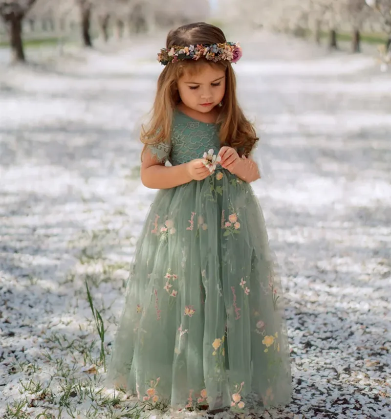 Green cheap toddler dress