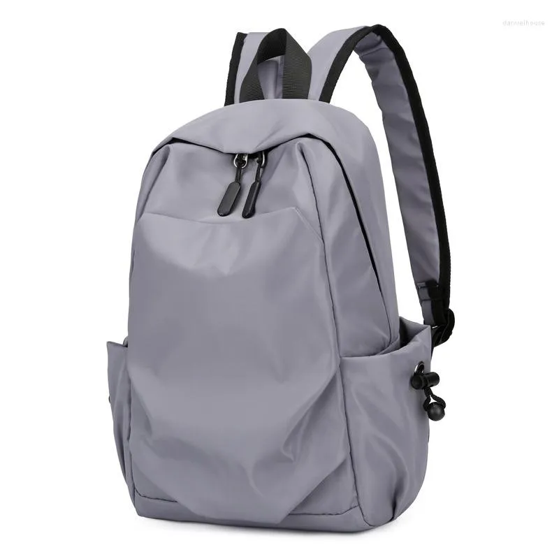 Mochila escolar masculina moda bolsa de ombro preta para homem lona designer à prova d'água esportes viagem mochilas masculinas de alta capacidade