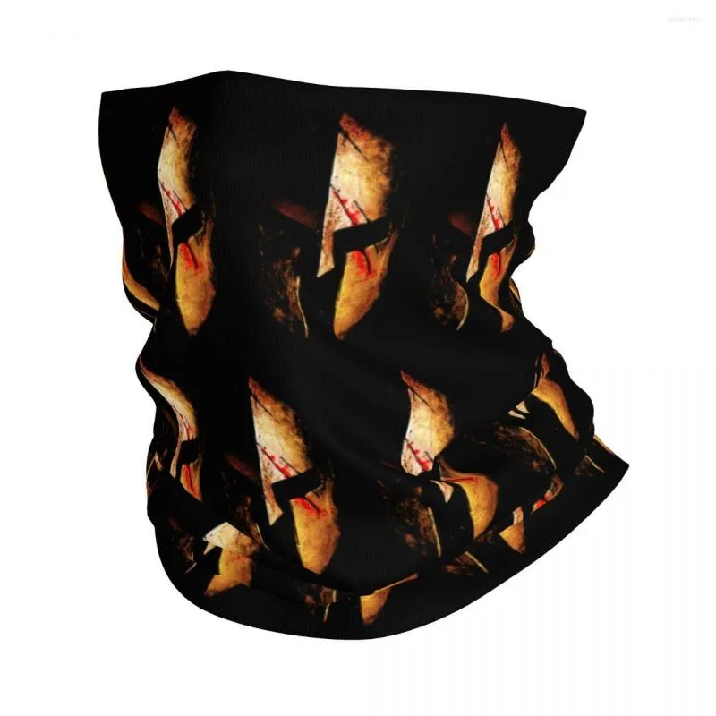 Scarves Spartan Molo Labe Warrior Sparta Bandana Neck Gaiter Printed Mask Scarf Multifunctional Headband Running Men Women Adult Winter