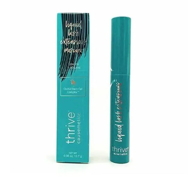 Marque célèbre Thrive Cauvemetics Extensions de cils liquides mascara 3colors 0,38 oz / 10,7 g de longueur épais étanche maquillage mascara beauté cosmétique noire cristal brun