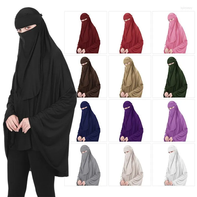 Etnische Kleding Vrouwen Bidden Kleding Moslim Hooded Hijab Gebed Jurk Islamitische Dubai Abaya Arabische Turkije Tulband