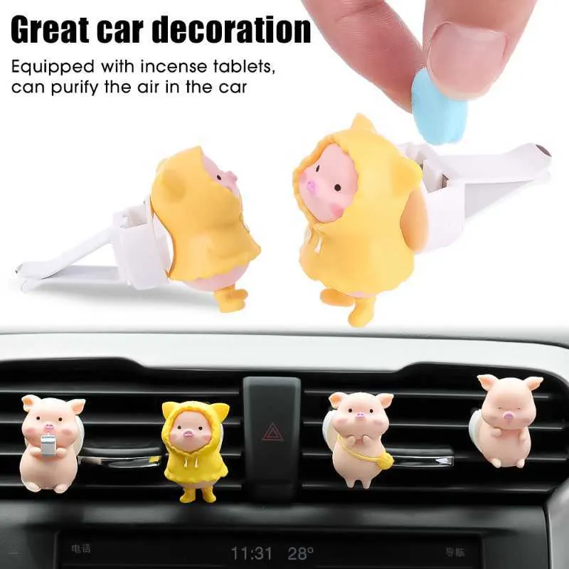 Neue Nette Schwein Auto Lufterfrischer Klimaanlage Outlet
