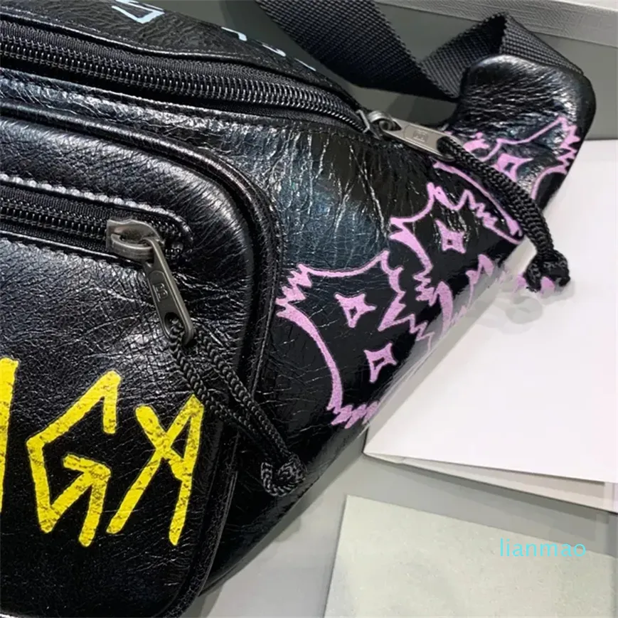 Unisex Leather Goth Bum Bag With Adjustable Belt For Fitness And Running From Lianmao 99.49 DHgate.Com
