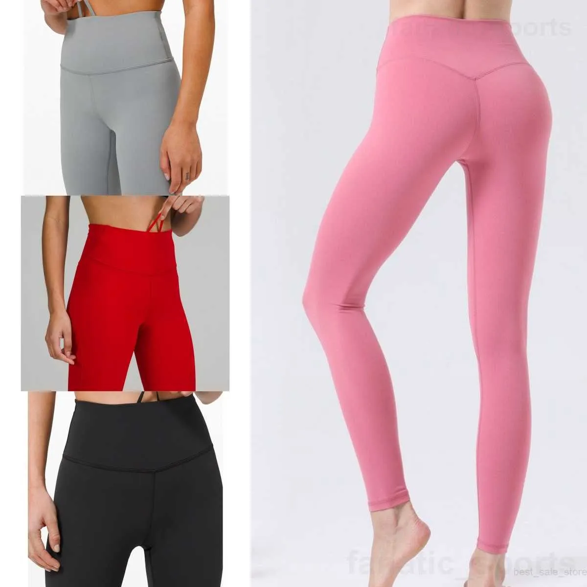 Yogas femmes pantalons complets pantalons de survêtement de gymnastique rapides et gratuits Wunder Train Leggings de sport taille haute Leggings de musculation Stretch Fitness Yoga pantalon long