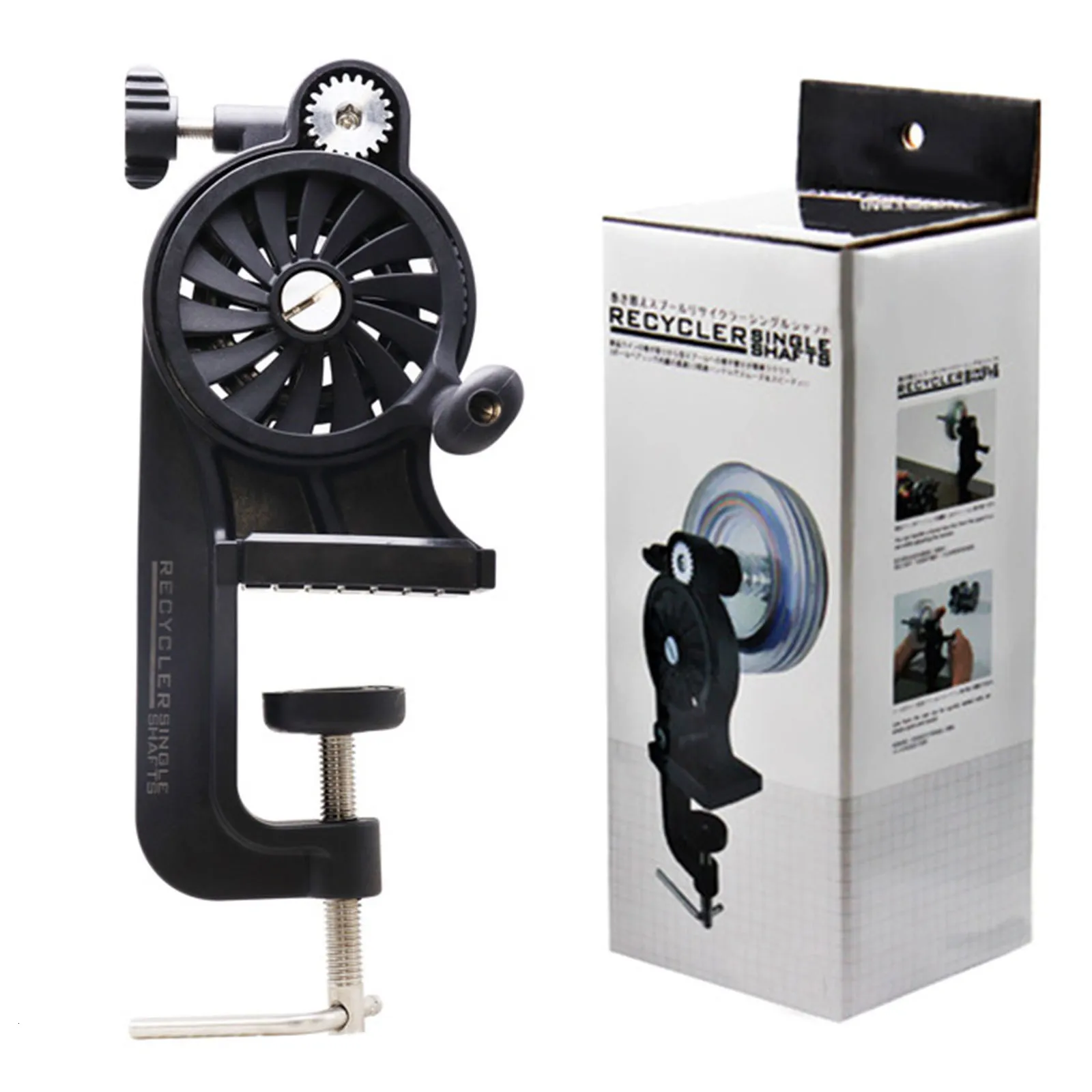 Portable Fishing Reel Winder Spooler With Adjustable Reel For
