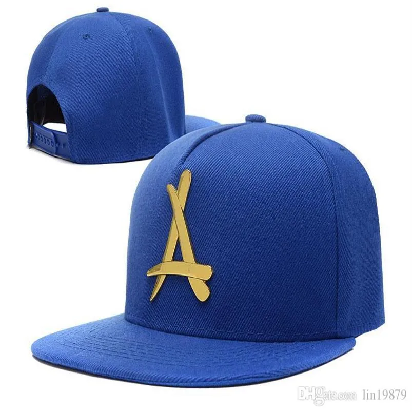 THA Alumni metal A logo Gorras de béisbol 2020 nueva marca hip hop para hombres mujeres rap casquette Snapback Hats339L