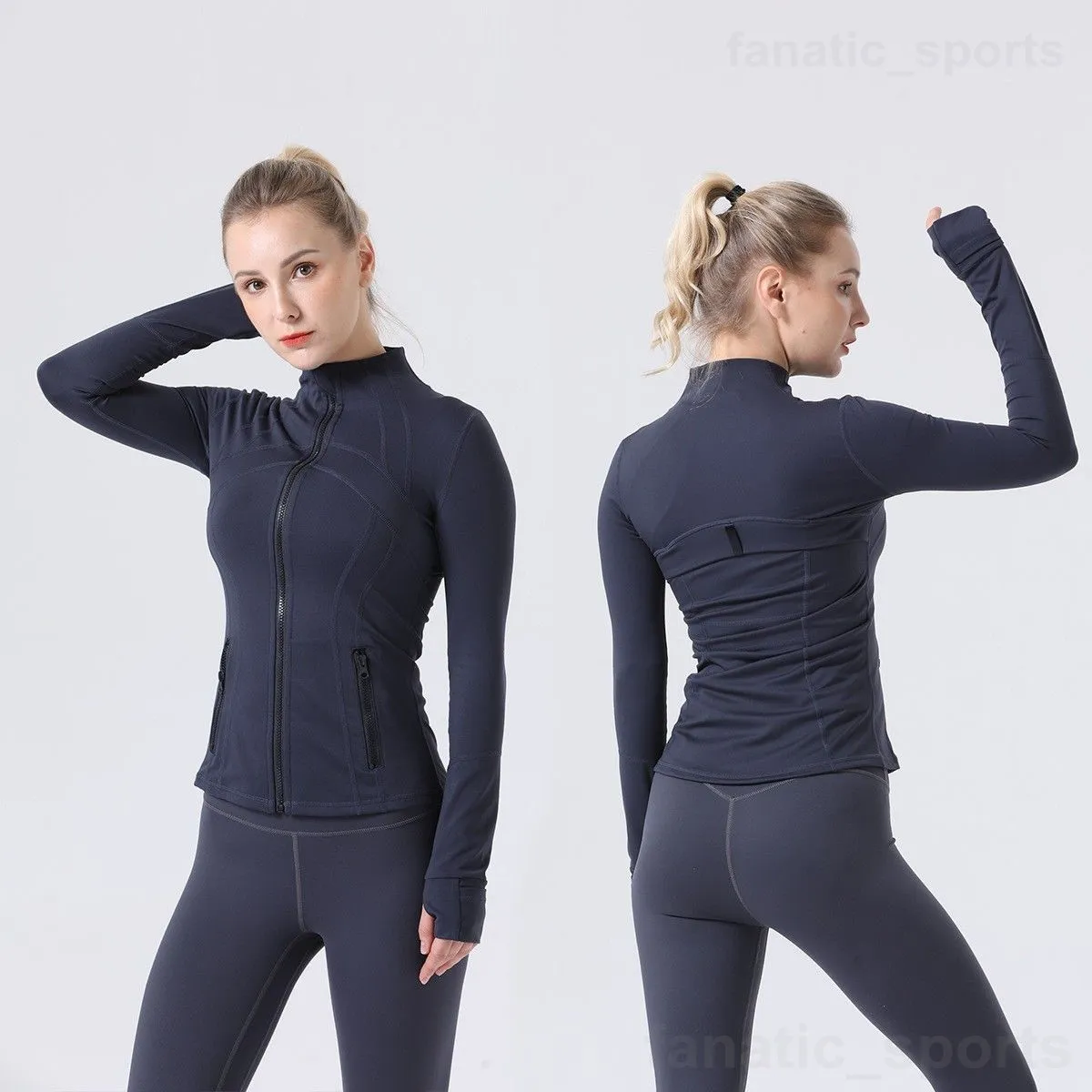 Long sleeve gym jacket sale