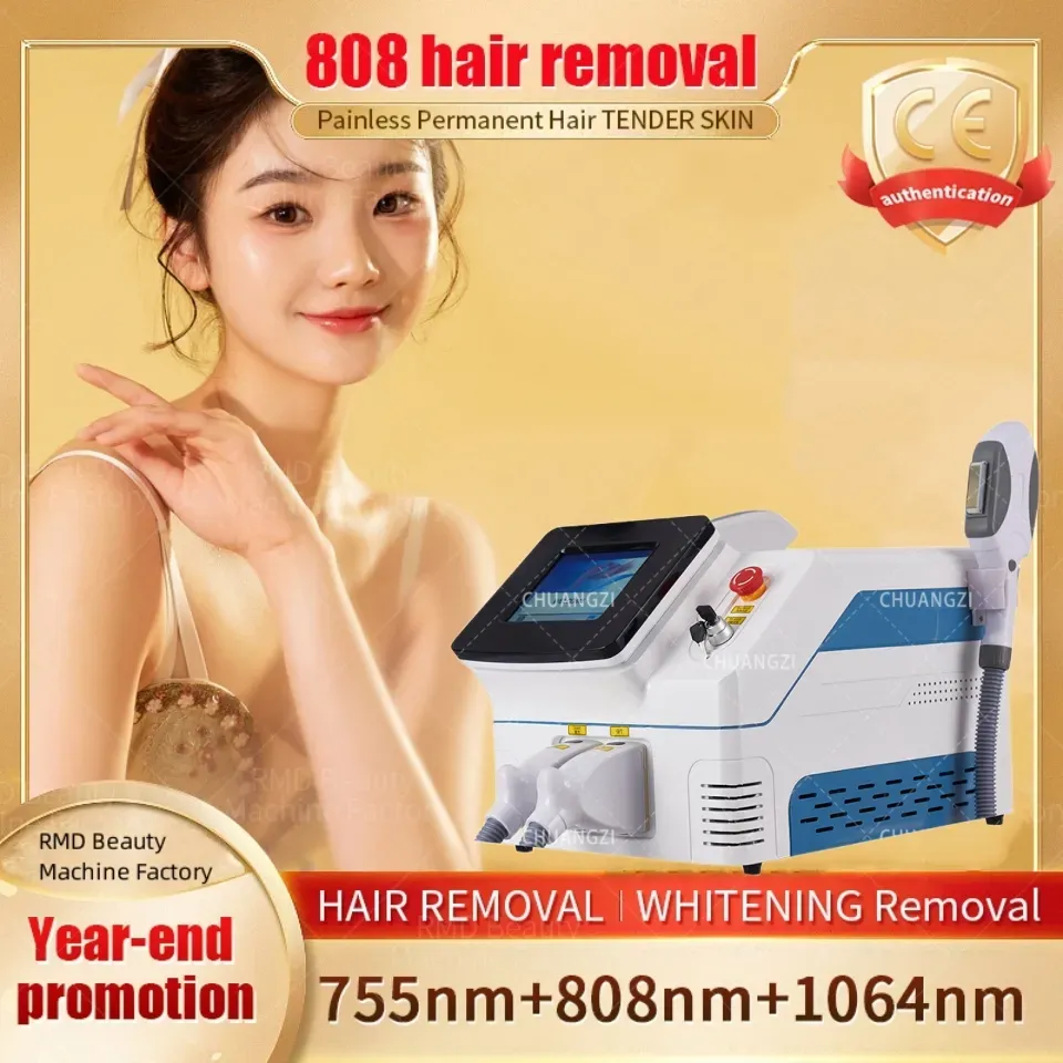 2 In1 OPT Yag IPL RF Equipment Hair Skin Rejuvenation Freckle Removal Tattoo Removal Professional For CE