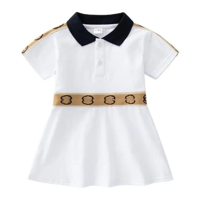 Été bébé filles robes Designers enfant en bas âge bébé robe coton enfants vêtements rayure princesse jupes enfants fille vêtements