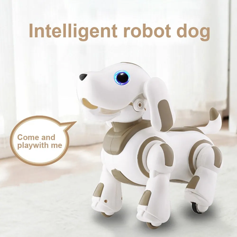 High End RC Robot Intelligent Robot Dog Multifunktionell pedagogisk leksaksdans sång Programmerbar barnleksak