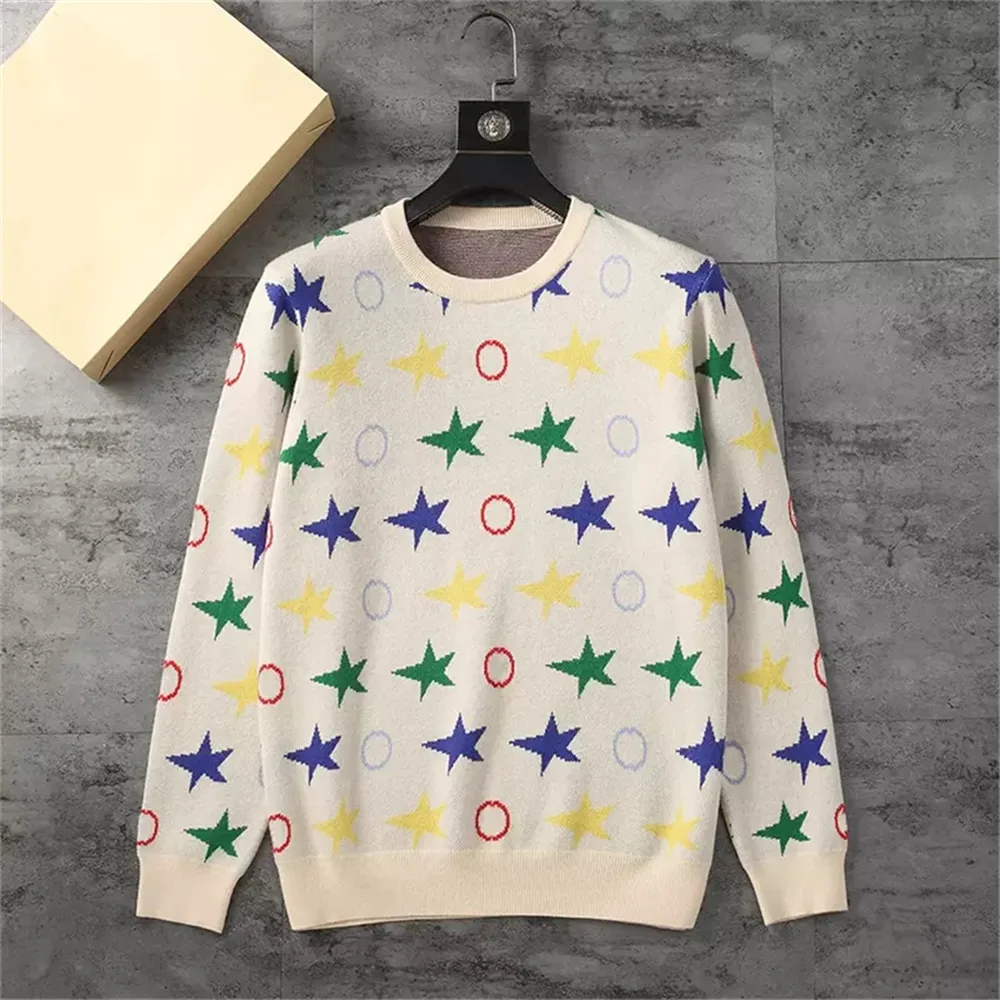 Men's Sweaters designer letter printed sweater pure cotton fashion long sleeve street leisure holiday high version of the same clothing m-3xl sw4