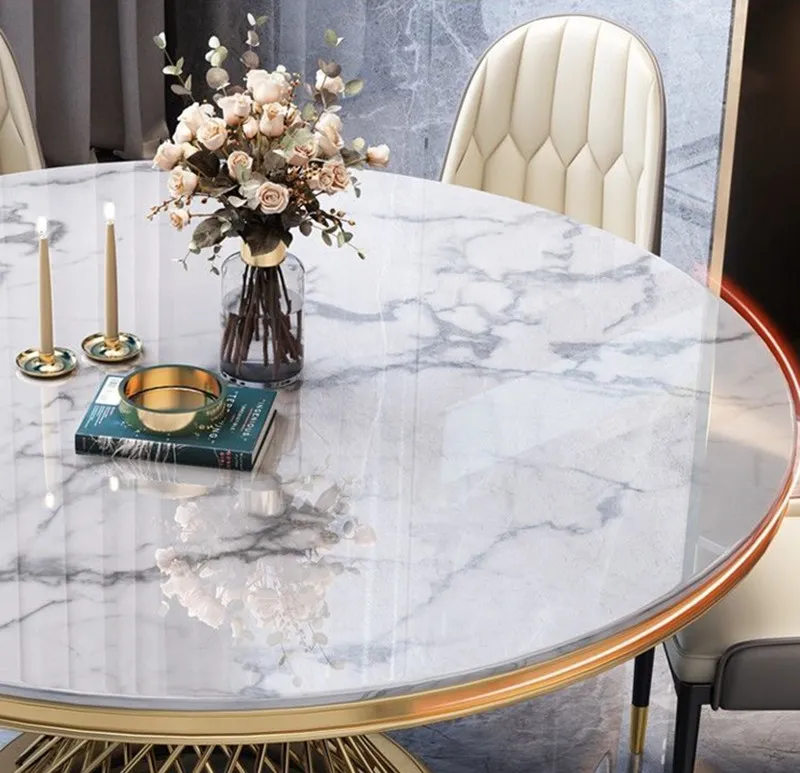 100cm marble dining table discount