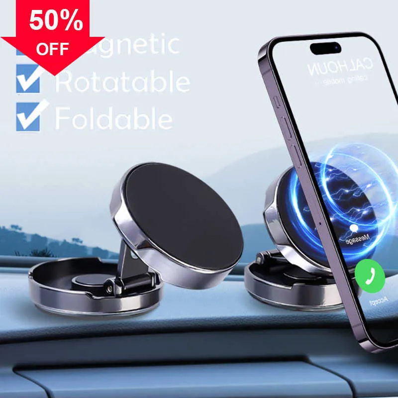 Soporte magnético para teléfono móvil para coche, soporte magnético para  teléfono móvil, GPS, para iPhone, Xiaomi