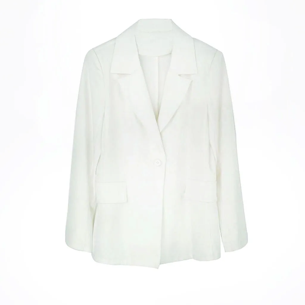 Ternos femininos Blazers Vestuário Roupas femininas Refrescante terno casual