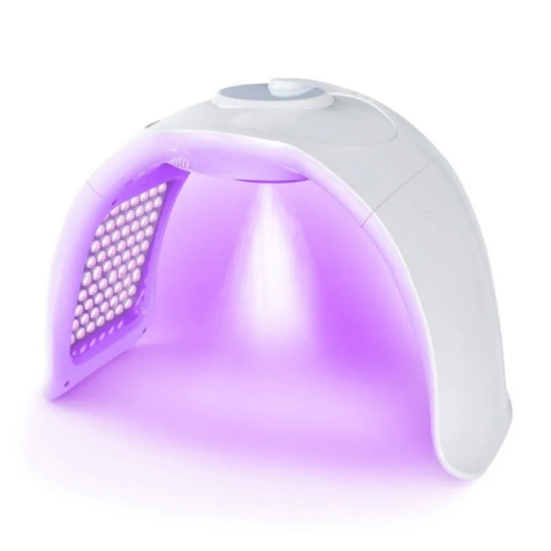 Masque facial de thérapie par la lumière led portable professionnel bleu rouge led pdt éclairage machine de thérapie de couleur