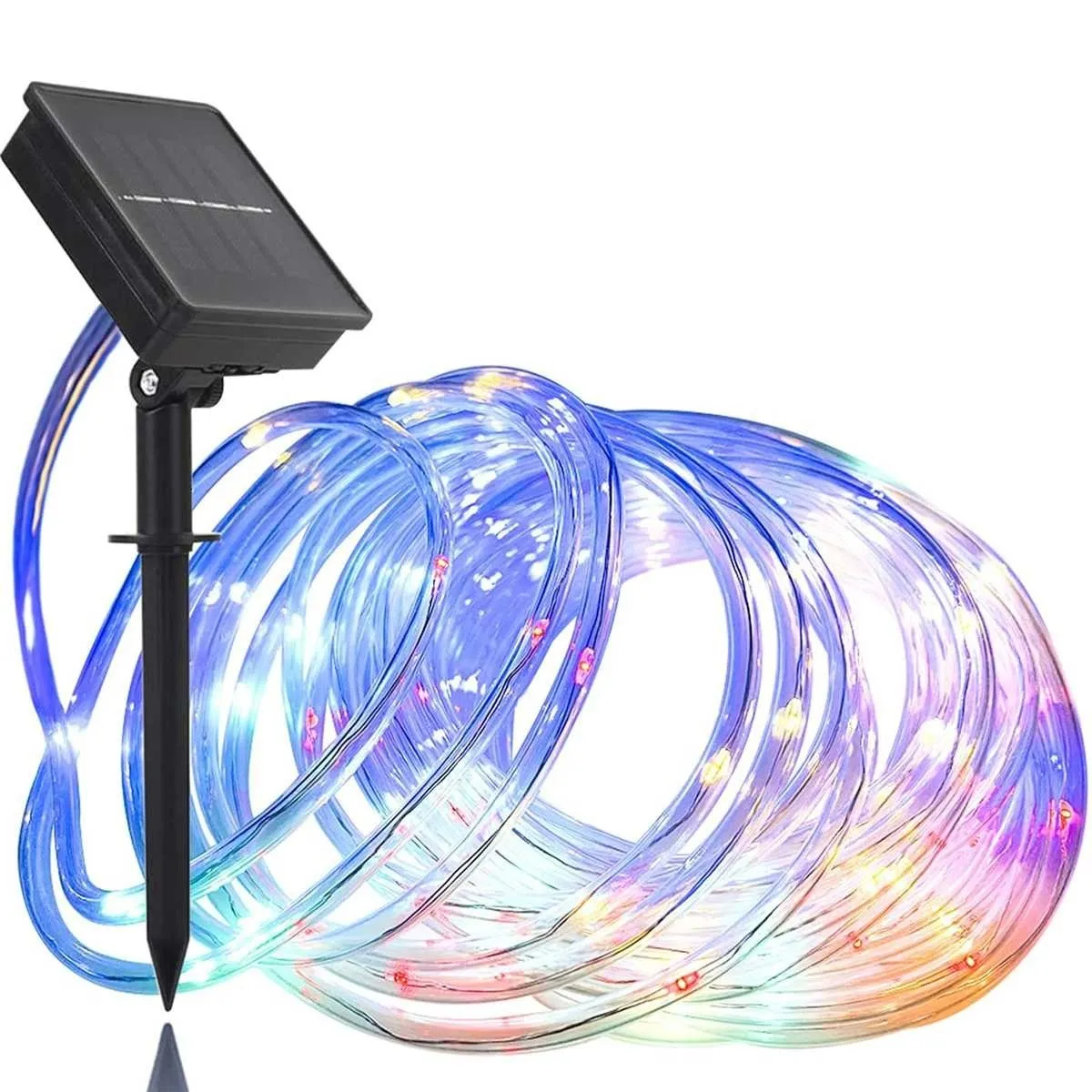 Solar Powered Rope Garden Decorations Solar Powered Rope Strip Lights... From Pang10, $7. ...