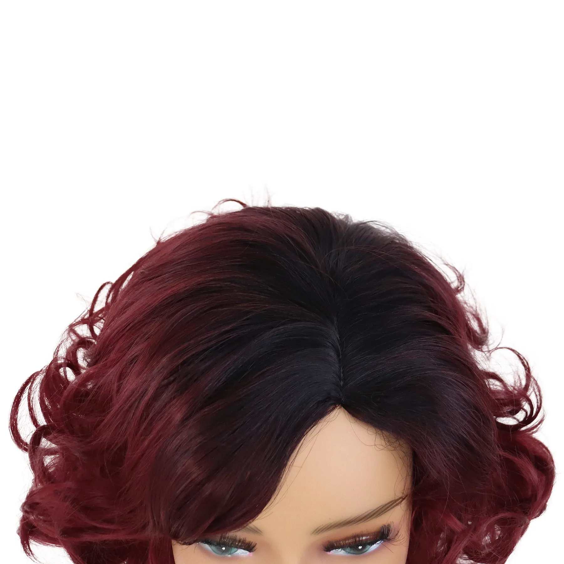 Red ombre wig deals