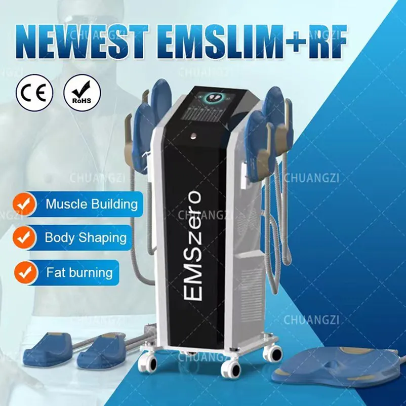 Machine professionnelle Emszero : équipement RF pour la combustion des graisses, la mise en forme du corps et la sculpture musculaire