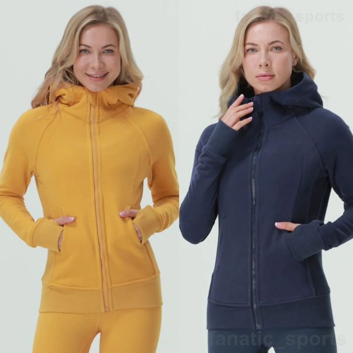 Lu Align Lu Scuba Femmes Veste Décontractée À Capuche Yoga Full Zip Jogging À Capuche Vestes Taille Haute Fitness À Capuche Manteau Mince Exercice Sweats En Plein Air