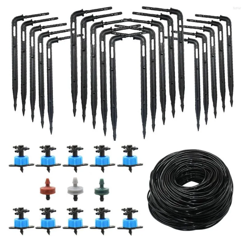 Équipements d'arrosage Serre Irrigation goutte à goutte 1/2/4 voies 2L 4L 8L 3/5mm Tuyau Flèche Kit Plante Pot Jardin Pelouse Bend Dripper Transmetteur