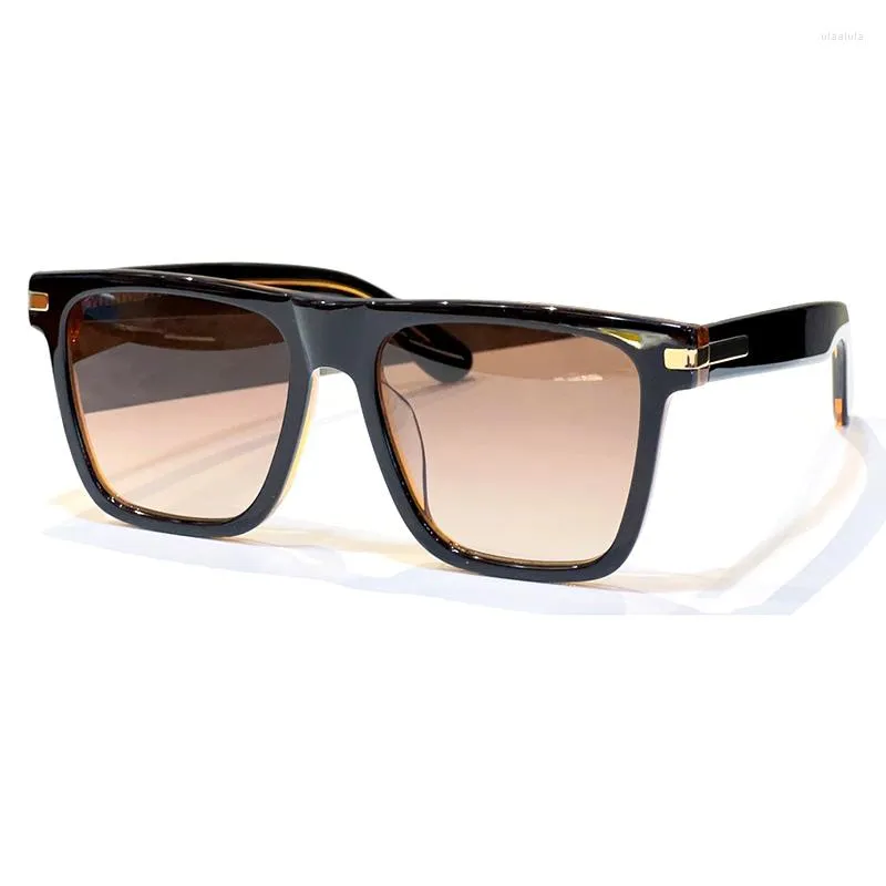 Lunettes de soleil grande taille carré femmes mode grand cadre hommes lunettes de soleil en plein air conduite lunettes ombre Gafas avec étui